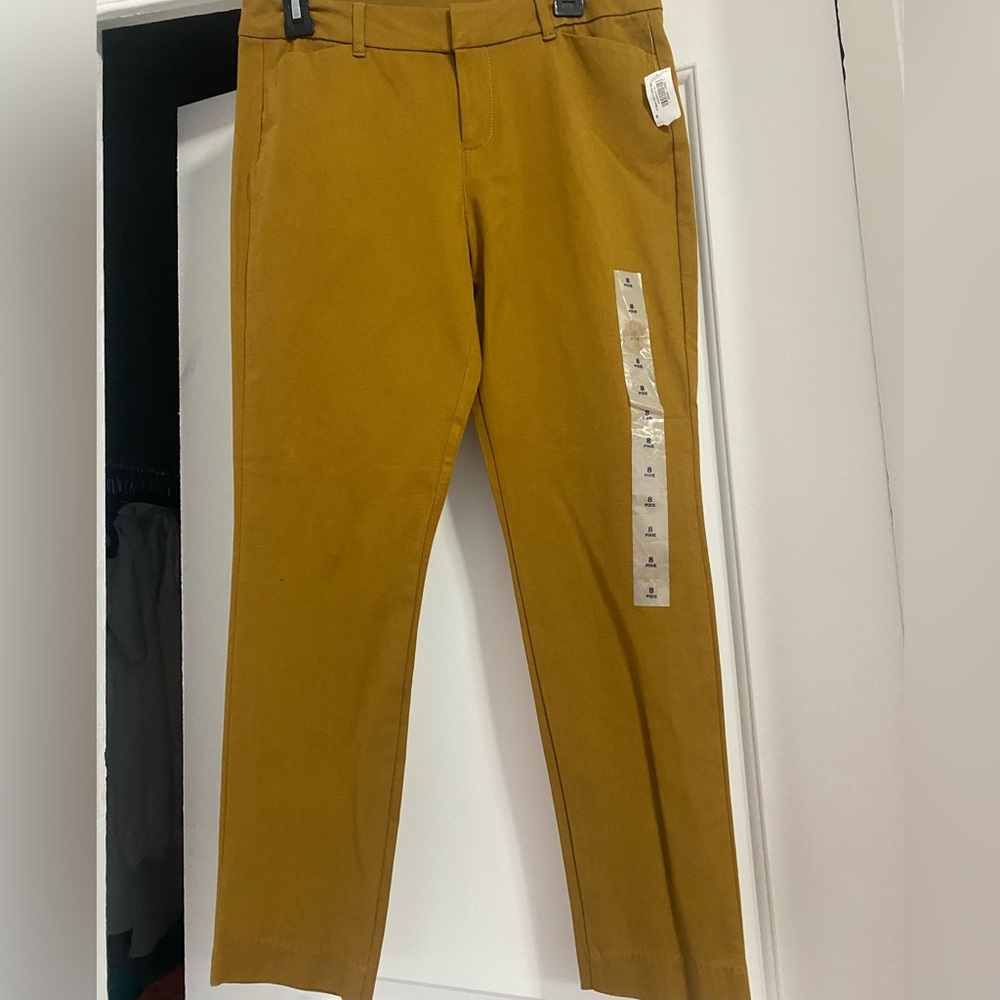 Brand New Cropped Tan Pants